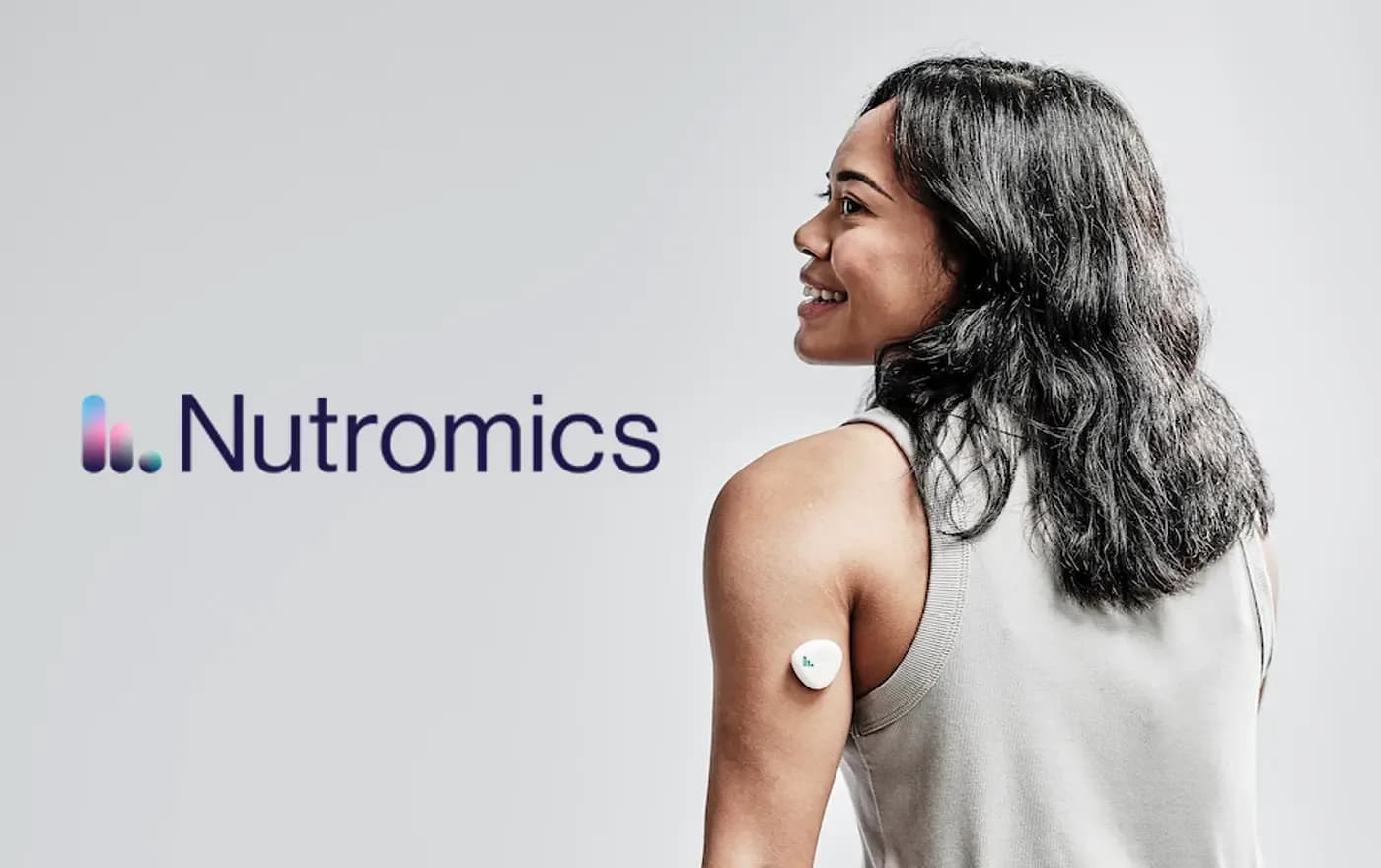 Nutromics: A smart patch that an individual wears on their arm to track their biological health in real-time across 100+ data points.